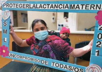 Hospital de Totonicapán conmemora la Semana Mundial de la Lactancia Materna