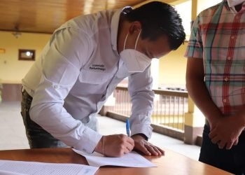 Huehuetenango finaliza firma de convenios para la ejecución de proyectos de desarrollo