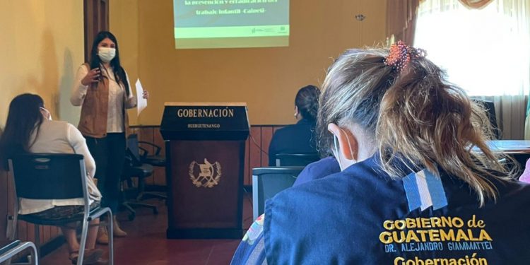 Huehuetenango refuerza acciones para erradicar el trabajo infantil