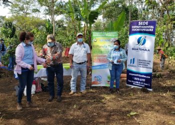 Realizan jornada de reforestación en Suchitepéquez