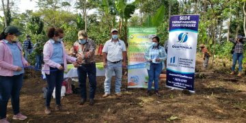 Realizan jornada de reforestación en Suchitepéquez