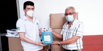 Área de Salud de Retalhuleu recibe kits de protección personal contra el COVID-19