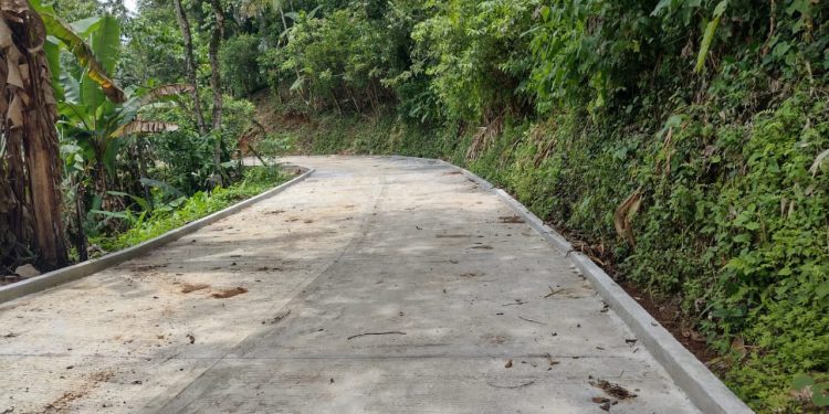 Vecinos de El Asintal agradecen pavimentación de camino rural
