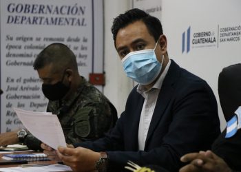 Personal de la Codred de San Marcos en prevención ante la lluvia