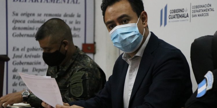 Personal de la Codred de San Marcos en prevención ante la lluvia