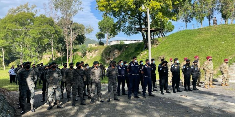 Socorristas, policías y soldados refuerzan conocimientos en medicina táctica