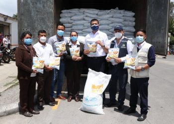 Benefician a 200 mil niños con alimento complementario en San Marcos
