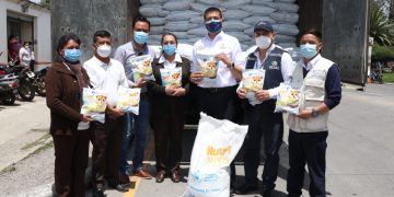 Benefician a 200 mil niños con alimento complementario en San Marcos