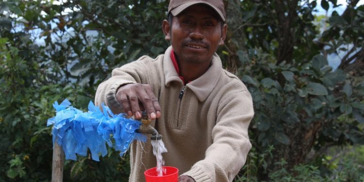 Mejoran sistema de agua potable en comunidad de Santa Catarina Ixtahuacán