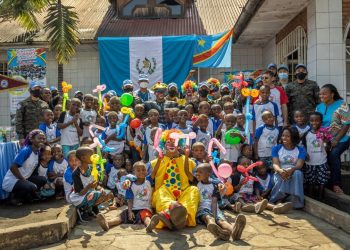 Soldados desplegados en la República Democrática del Congo apoyan en jornadas médicas