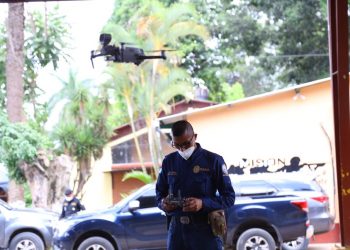 Mingob clausura segundo curso básico de adiestramiento para uso de drones