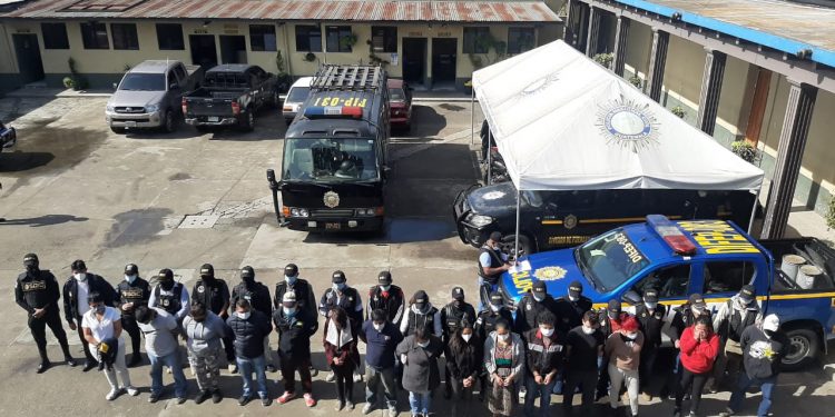 La PNC desarticula estructura criminal que extorsionaba en Chimaltenango