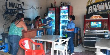 Supervisión de medidas sanitarias en Petén