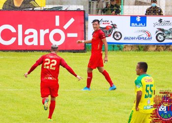 Goleadores: José Carlos Martínez anotó ayer en Nueva concepción, Escuintla.