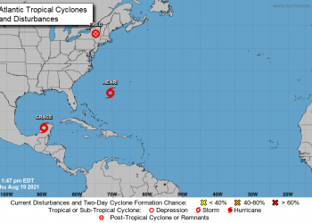 Grace se degrada a tormenta en Yucatán y Henri puede convertirse en huracán