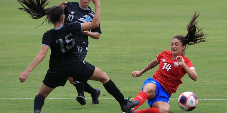 Guatemala y Costa Rica en dura lucha hacia el Campeonato Concacaf W