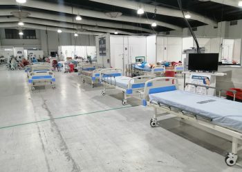 Hospital Temporal Parque de la Industria está abastecido y sigue atendiendo a pacientes con COVID-19
