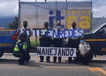 PNC desarrolla campaña para reducir accidentes de tránsito en el país