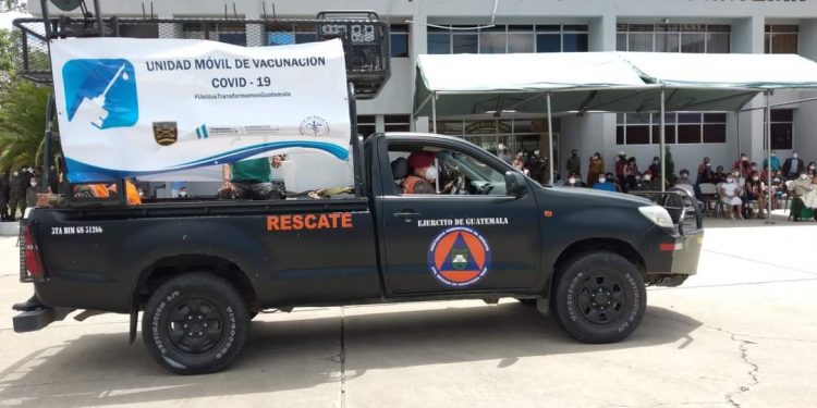 Unidad móvil de vacunación se desplazará a lugares remotos y de difícil acceso en Huehuetenango