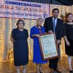 Retalhuleu entrega Condecoración Isidro Taracena a ciudadana ilustre