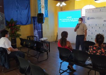 Gobernación de Suchitepéquez y ACNUR destacan importancia sobre trabajo conjunto