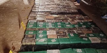 Incautan 515 kilogramos de cocaína en Puerto Barrios, Izabal