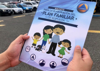 Conred invita a la población a crear su plan familiar de respuesta