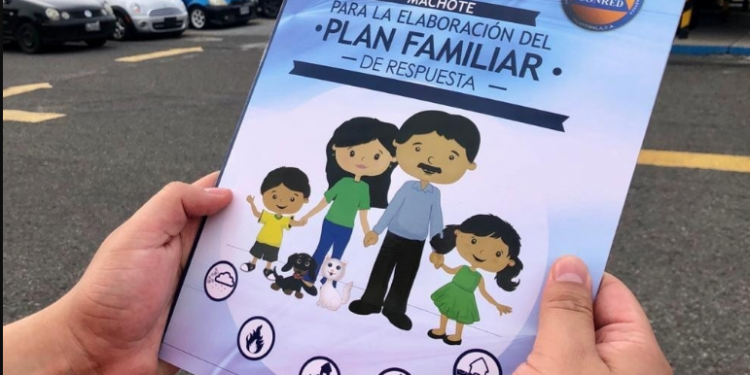 Conred invita a la población a crear su plan familiar de respuesta