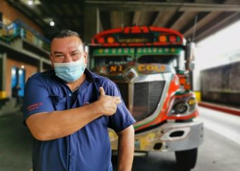 Continúa proceso de registro y vacunación de personal del Sistema de Transporte por Carretera