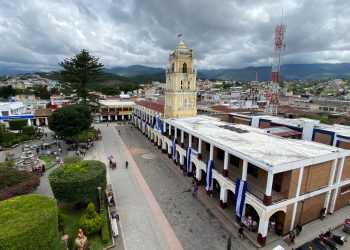 Continúa remozamiento del edificio de Gobernación de Huehuetenango