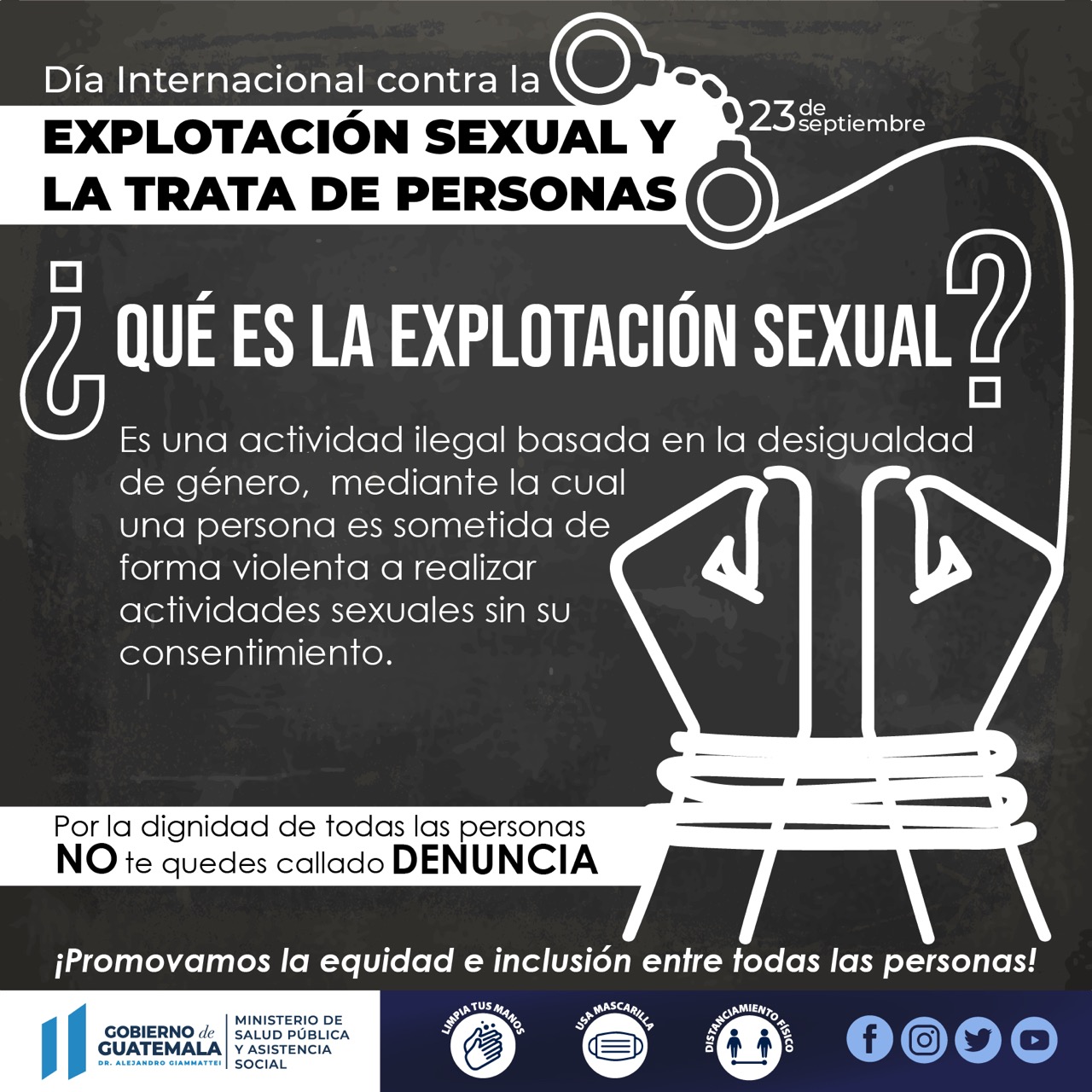Guatemala Se Une A La Conmemoración Del Día Internacional Contra La Explotación Sexual Y La