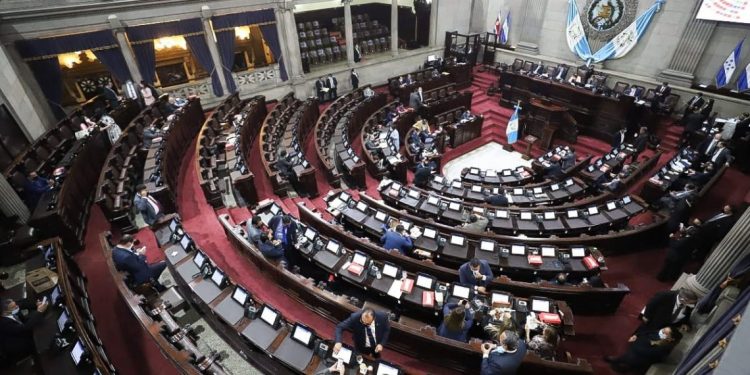 Hemiciclo parlamentario de Guatemala