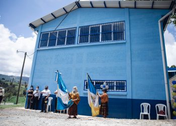 Inauguran ampliación de escuela en Tactic, Alta Verapaz