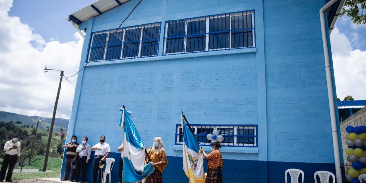 Inauguran ampliación de escuela en Tactic, Alta Verapaz