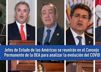 Jefes de Estado de las Américas se reunirán en Consejo Permanente de la OEA.