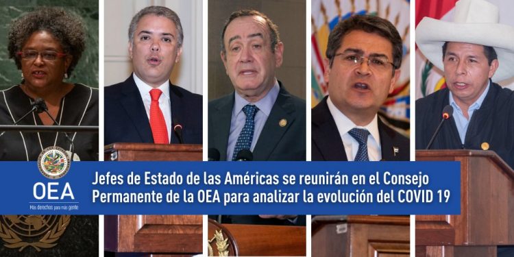 Jefes de Estado de las Américas se reunirán en Consejo Permanente de la OEA.