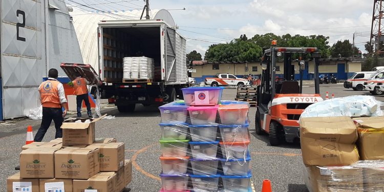 Preparan asistencia ante posible emergencia del volcán de Fuego