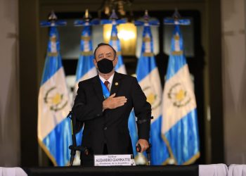 Presidente Alejandro Giammattei en conmemoración de los 200 años de independencia patria