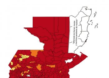 Semáforo COVID-19 registra 305 municipios en alerta roja