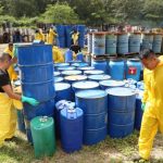 Trasladan más precursores químicos para su posterior incineración