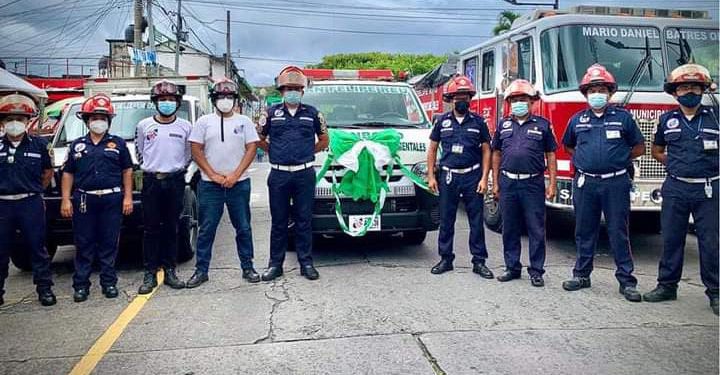 Fortalecen capacidades de bomberos municipales departamentales de San Felipe