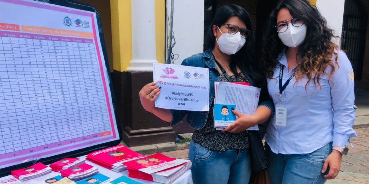 Conjuve promueve la prevención de embarazos en menores