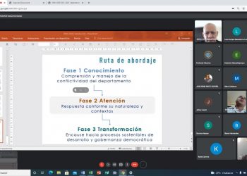 Realizan taller relacionado con la estrategia ante la conflictividad en Chiquimula