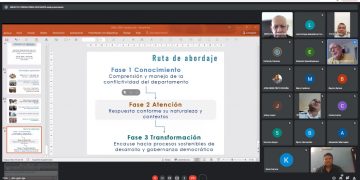 Realizan taller relacionado con la estrategia ante la conflictividad en Chiquimula