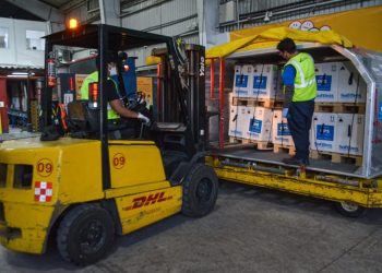 Guatemala recibe un lote de 169 mil 650 dosis de vacuna de la casa Pfizer