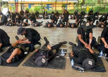 Aspirantes a COAN fortalecen sus capacidades en medicina táctica