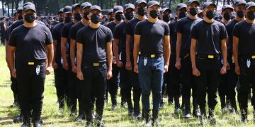 Ministro Gendri Reyes da bienvenida a más de mil 600 aspirantes a curso básico de formación de la PNC