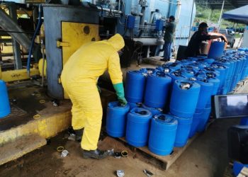 Suman 670 toneladas métricas de precursores y sustancias químicas destruidas en 2021