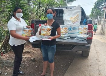 Más de 8 mil bolsas de NutriNiños llegan a El Progreso