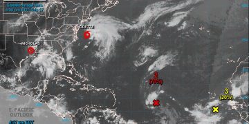 Se forma frente a la costa atlántica de EE. UU. la tormenta tropical Odette